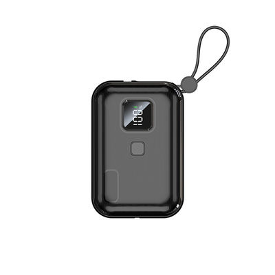 Φορητή Νέα τράπεζα ενέργειας Tendy PD22.5W Απόδοση 10000mAh χωρητικότητα 21700 Τύπος μπαταρίας