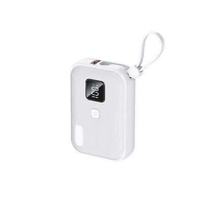 Καλή τιμή. Φορητή 10000mAh ABS Mini Power Bank PD22.5W με 21700 τύπου μπαταρίας σε απευθείας σύνδεση