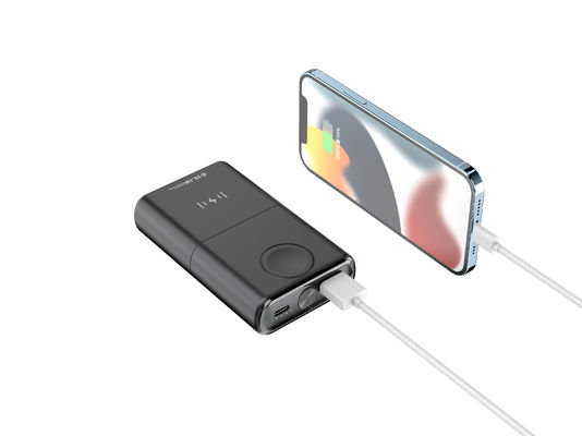 Μαγνητική τράπεζα ισχύος Απορρόφηση 5000mAh Λί πολυμερές 5V/2.4A Φορτίο με προστασία από υπερφόρτιση