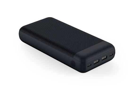 Μαύρο Λευκό PD Power Bank Γρήγορη φόρτιση 22.5W ABS Power Bank PC Ματ Shell