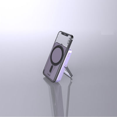 Ασύρματη τράπεζα ηλεκτρικής ενέργειας με μαγνήτη τύπου C 15W 5V3A έξοδος μπαταρίας πολυμερούς Li