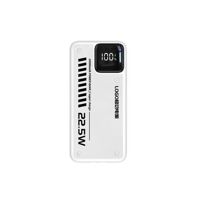 Χρωματιστή Τράπεζα Ενέργειας 10000mah PD 20W 22.5W ABS PC για φόρτιση Παγκόσμια συμβατότητα