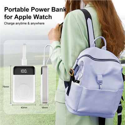 Καλή τιμή. Μίνι Smartwatch Power Bank 3000mAh για την φόρτιση μπαταρίας On-The-Go σε απευθείας σύνδεση
