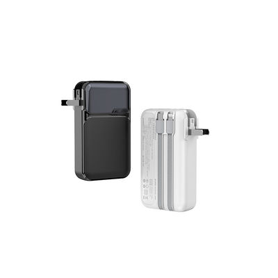 Καλή τιμή. Φορητή ταχεία φόρτιση τύπου C Power Bank με ενσωματωμένο καλώδιο CE εγκεκριμένο σε απευθείας σύνδεση